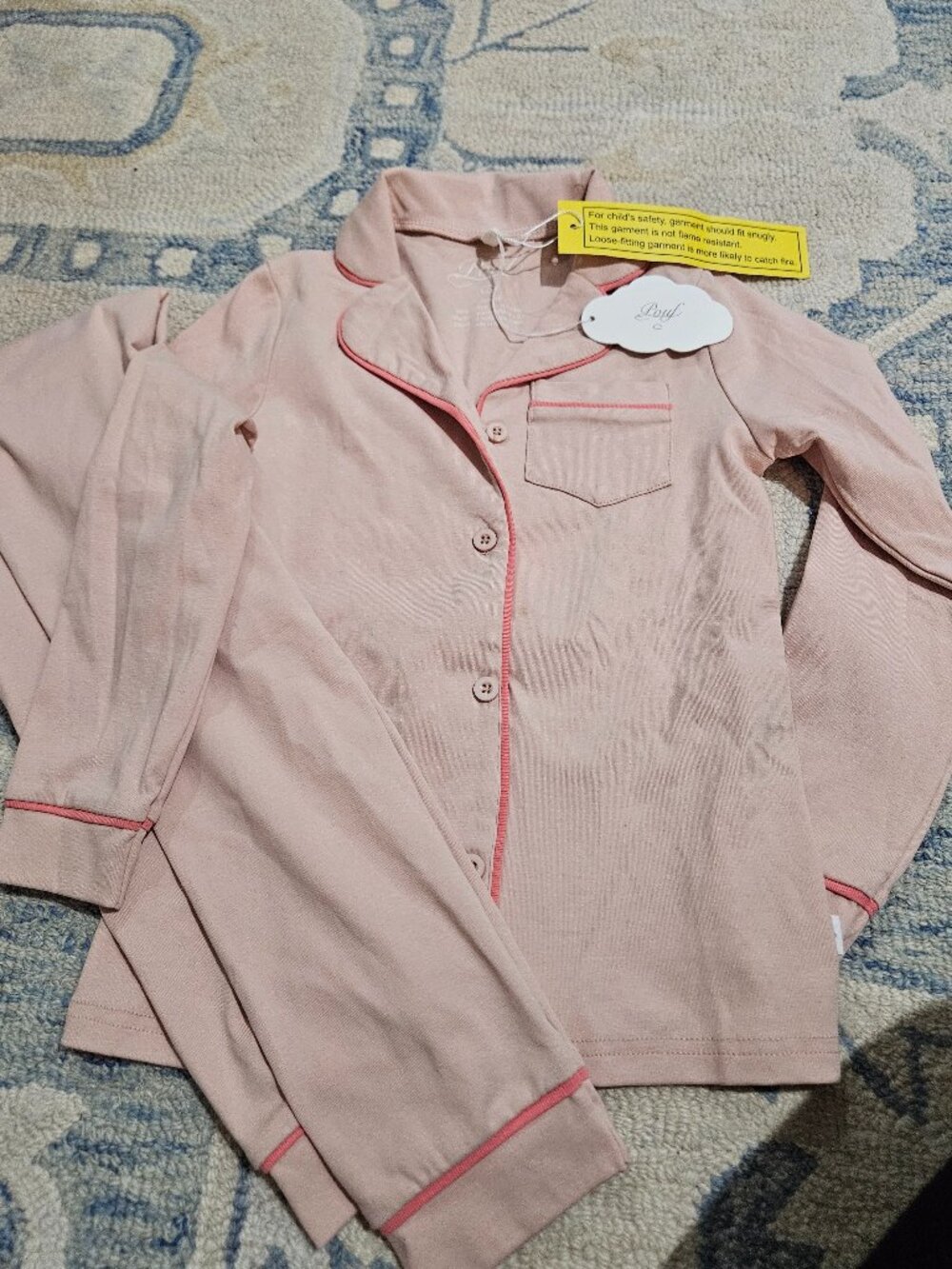 Pink cotton 2 pc softest PJ's